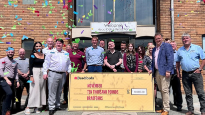 Bradfords donates £10k to Movember