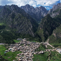 (EcoChina)CHINA-GANSU-ZHAGANA-SCENERY (CN)