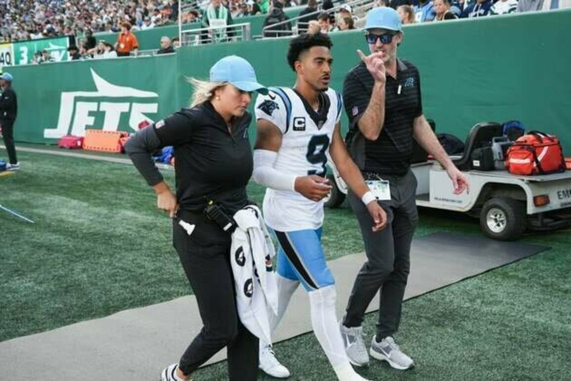 Panthers QB Bryce Young injures ankle in win over Jets