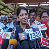 "Reflects his confidence, don't wish to criticise it": DMK's Kanimozhi on Vijay contesting from two seats in TN polls