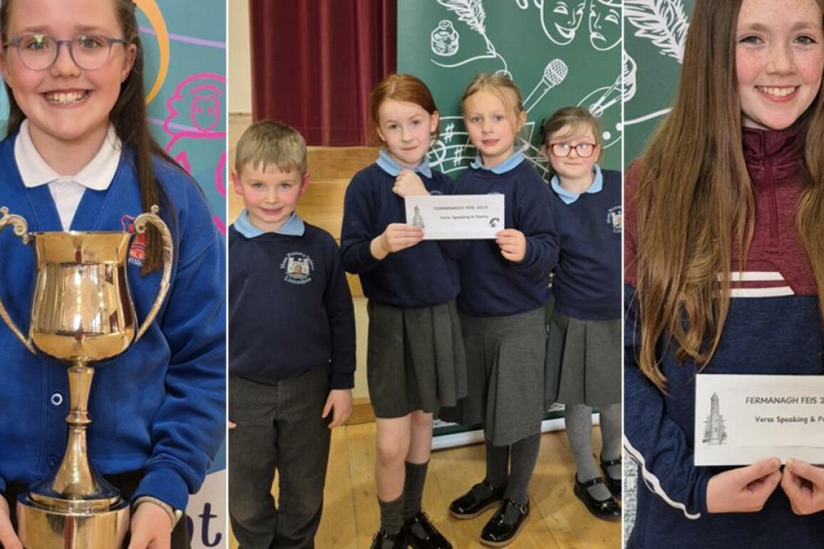 Children impress at the annual Feis Verse Speaking-Own Poetry sections