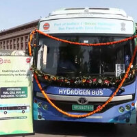 DMRC launches hydrogen-fueled shuttle buses in Central Vista