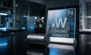 Amostra de tungstênio