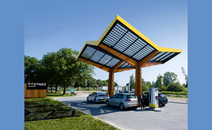A Fastned fast charging station | Credit: Fastned