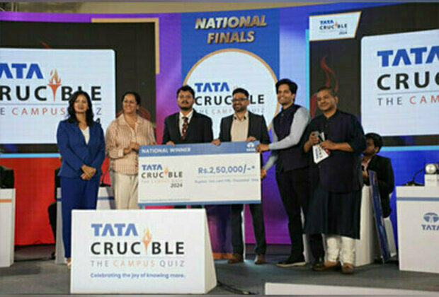 Akshay Valle from Samata College, Visakhapatnam Crowned National Champion at the Tata Crucible Campus Quiz 2024