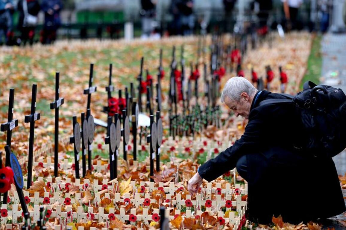 Britain marks Remembrance Day