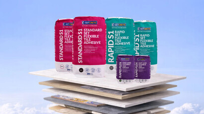 Setcrete Launches New Tile Adhesives and Grout Range