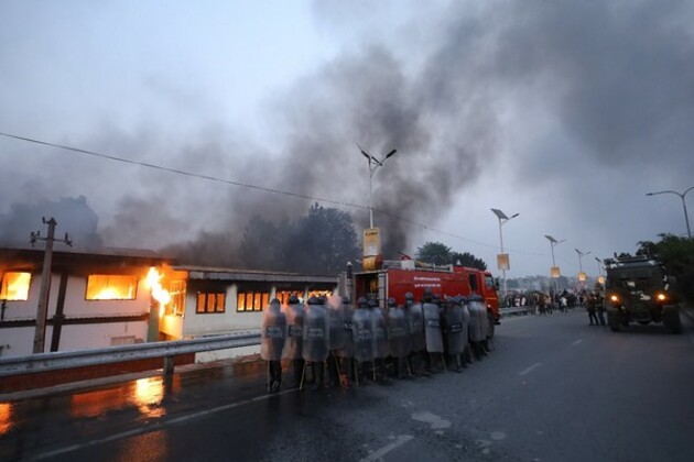 2 die in Nepal's pro-monarchy protest, curfew imposed
