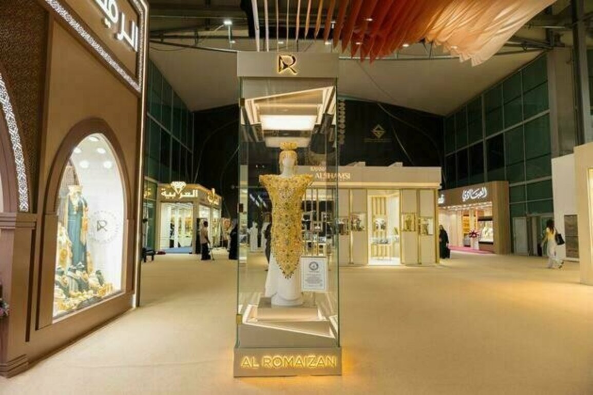 56th Watch and Jewellery Middle East Show dazzles visitors with record gold creations