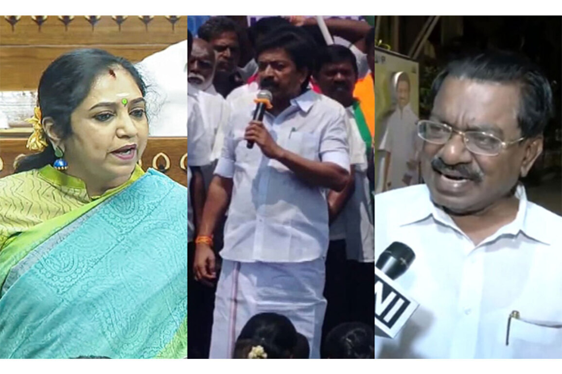 Row erupts after AIADMK MP Shanmugam's comments on Nayanthara, opposition calls it "cheap mindset"
