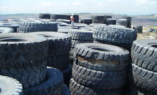 Old mining tyres will be turned into oil, steel and carbon.