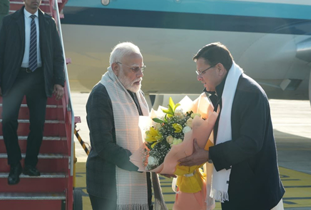 PM Modi arrives in Uttarakhand, will offer prayers at winter seat of Ganga in Mukhwa