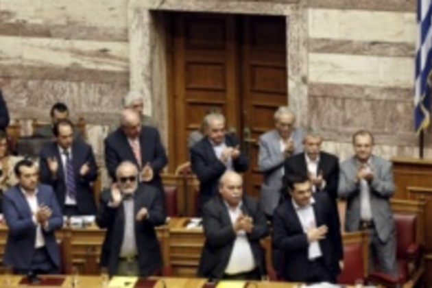 Greek Parliament Votes 'Yes' to Bailout Referendum