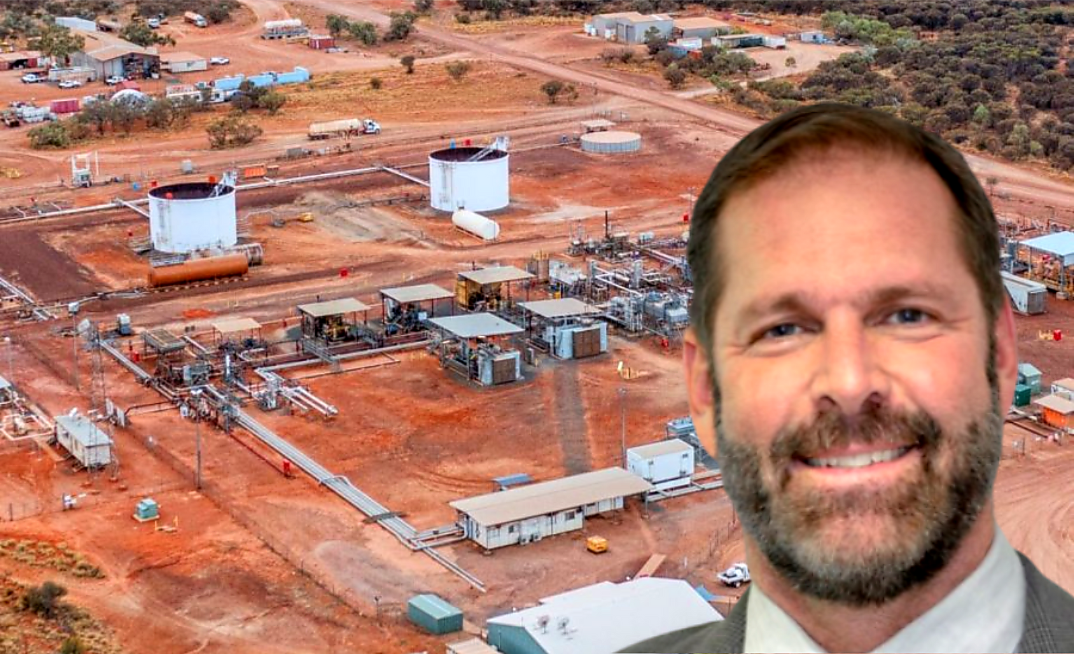 Central Petroleum expand prime acerage. Pictured Central Petroleum CEO Leon Devaney