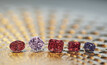 The mine supplies almost all of the world's rare pink, red and violet diamonds