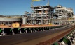 Mineral Resources-designed plant at the Nammuldi iron ore mine in Western Australia