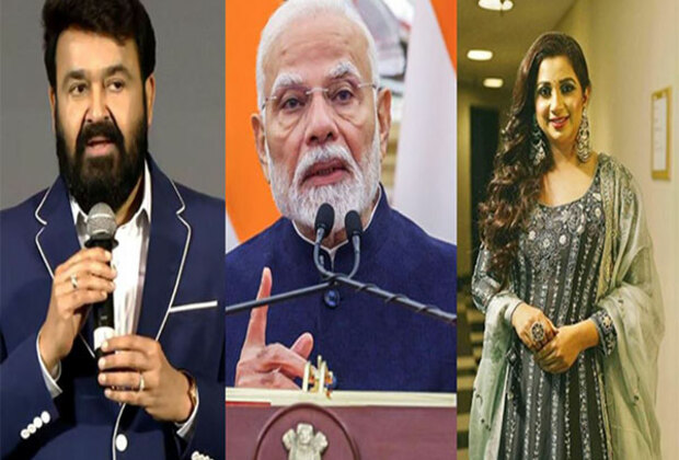 Mohanlal, Shreya Ghoshal, other influential figures join PM Modi's call to combat obesity with reduced oil consumption