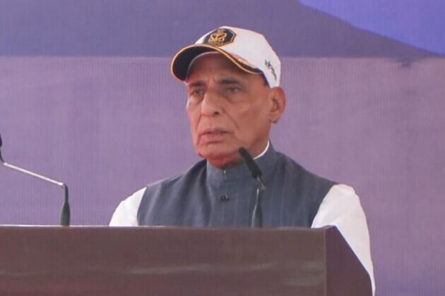 "Indian Navy not just a fighting force, but strong guardian of India's economic interests": Rajnath Singh