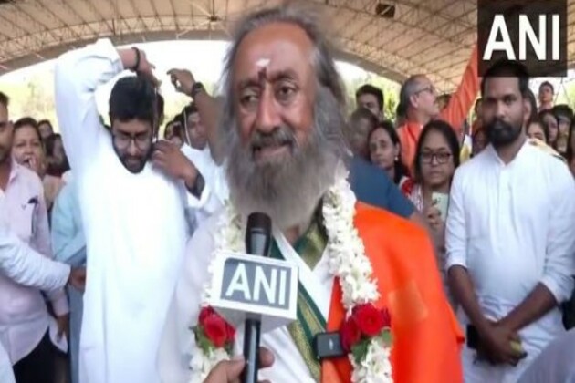 'Somnath has come to bless everyone,' says spiritual leader Sri Sri Ravishankar