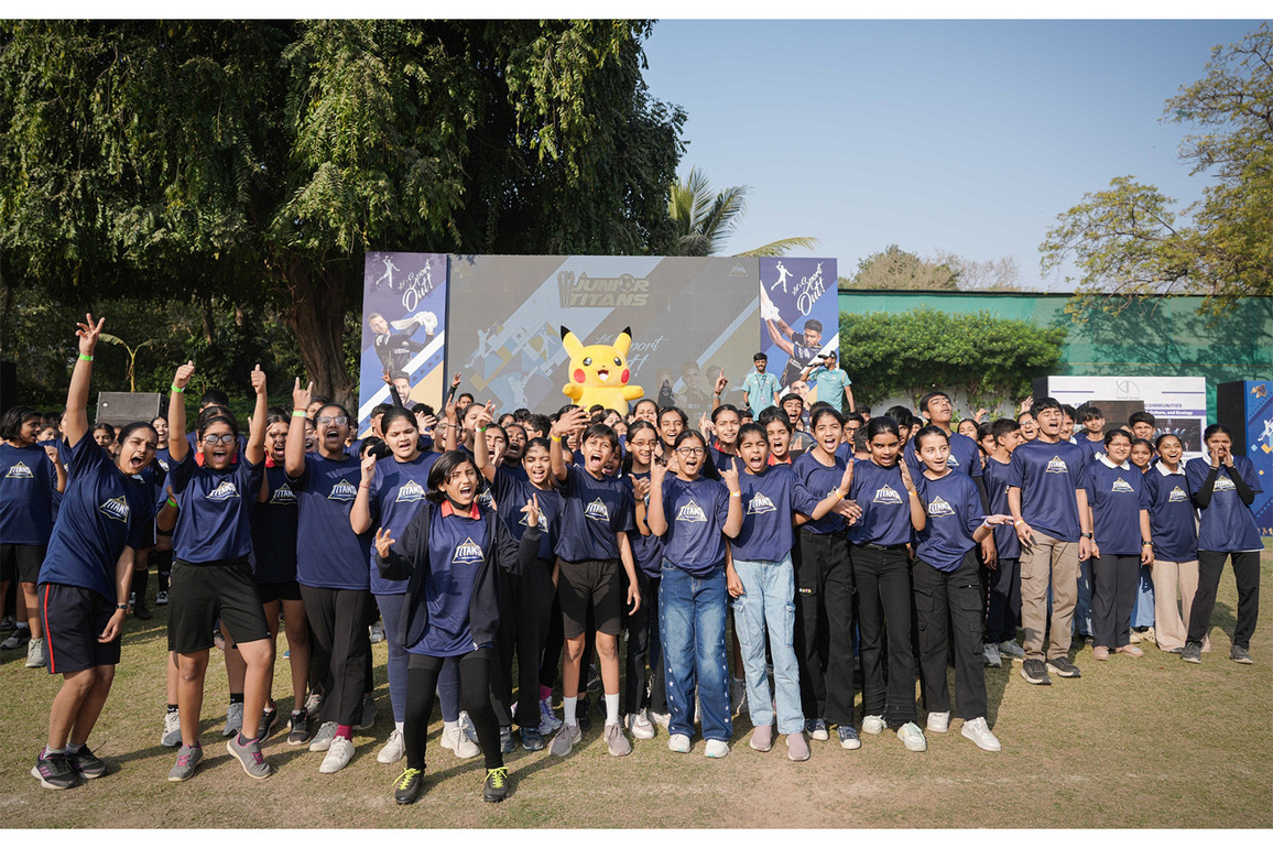 Gujarat Titans conclude third edition of Junior Titans with participation of over 5100 children