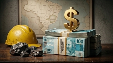 Dinheiro notas Financiamento Impostos tributação mineração