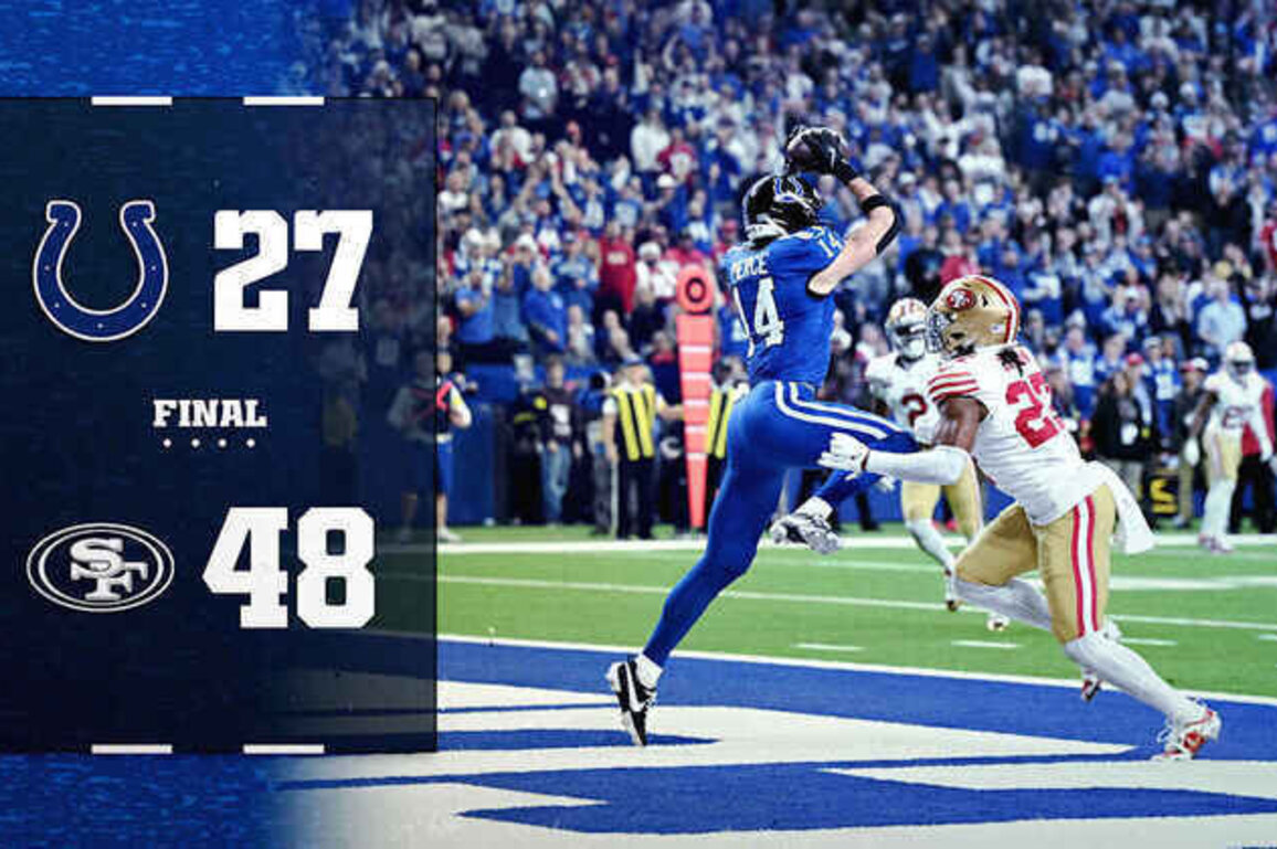 Colts defense struggles vs. 49ers in fifth consecutive loss