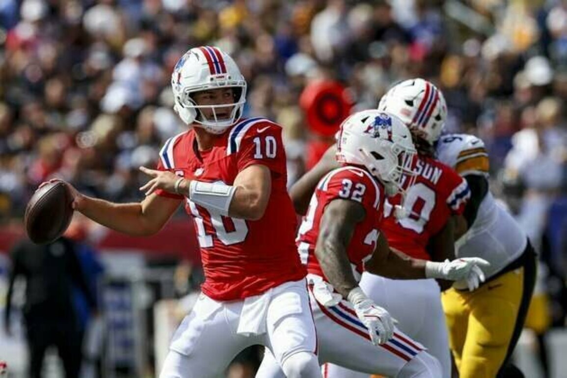 Patriots QB Drake Maye clashes with confident Panthers in game with hometown feel