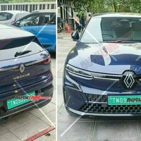 New Renault Megane EV Spotted With Chennai Number Plates