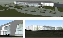  A rendering of Flexco's new Walker, Michigan office location