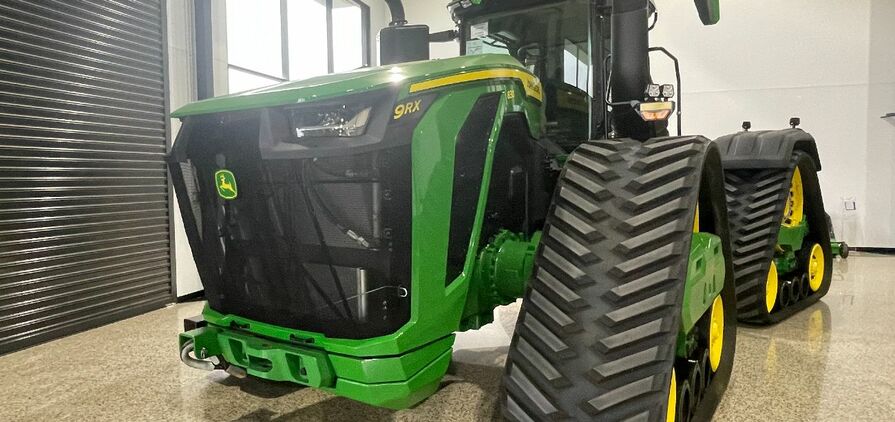 John Deere's 9RX 830 has arrived in Australia.  