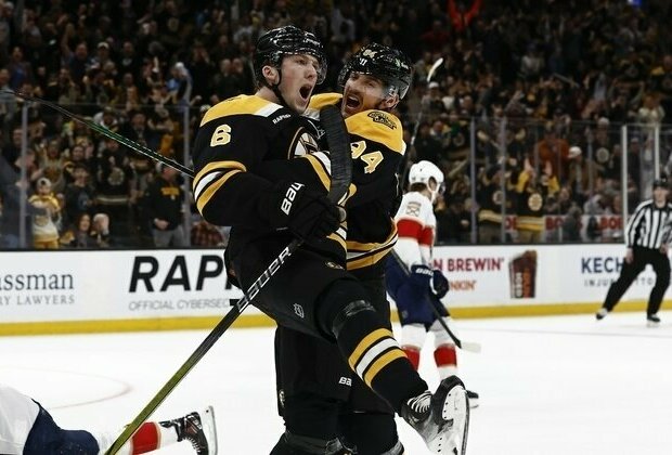 NHL roundup: Bruins score 3 in 3rd to rally past Panthers