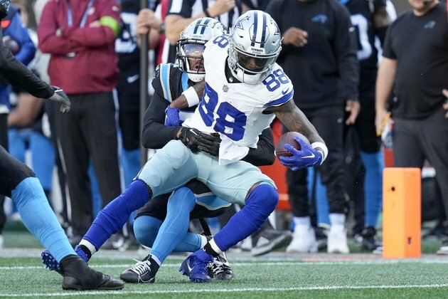 Cowboys WR CeeDee Lamb (ankle) limited Monday