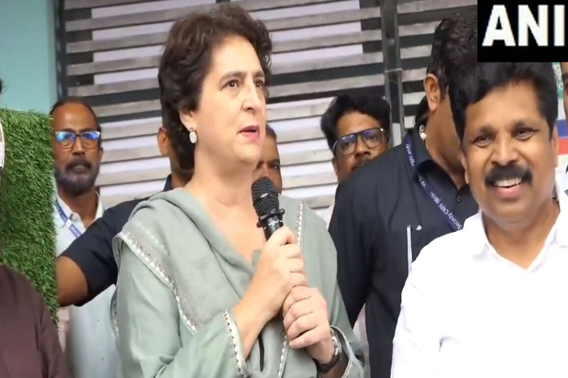 Kerala: Priyanka Gandhi inaugurates dialysis centre at Wayanad hospital
