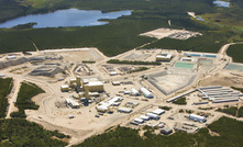 Aerial shot of Cameco's Cigar Lake mine