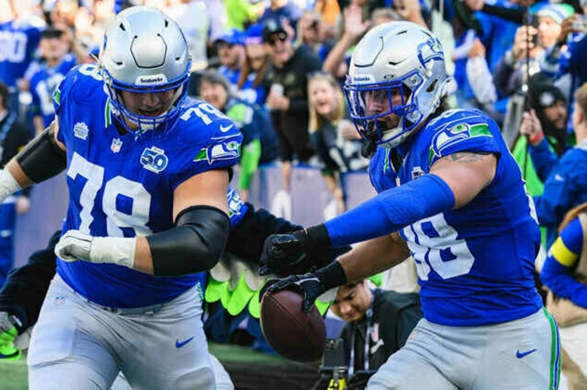 Seahawks TE AJ Barner 'A Spark Plug For Our Whole Football Team'