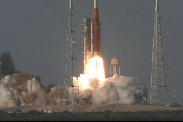 NASA launches first crewed moon mission since 1972 