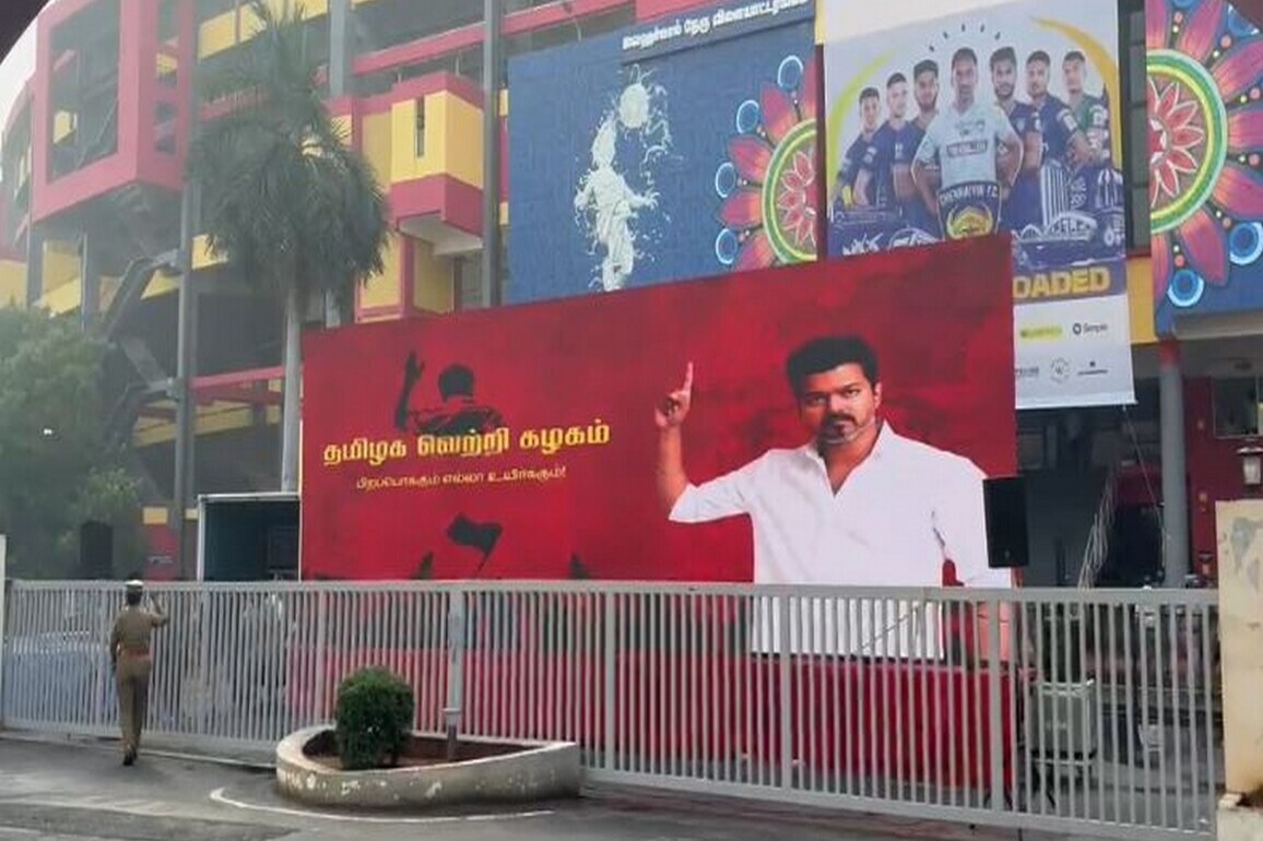 Vijay all set to take oath as Tamil Nadu CM; security tightened at Chennai stadium