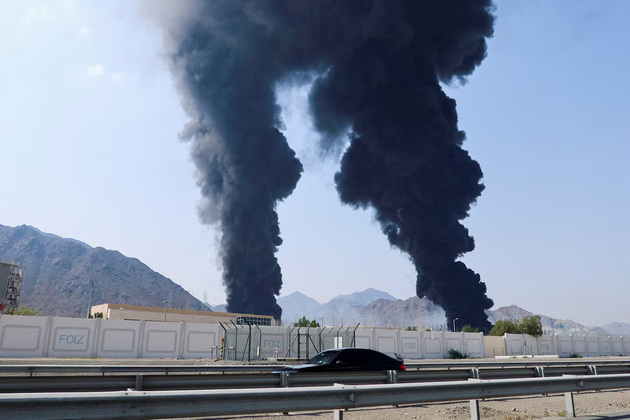 Drone strike targets UAE's Barakah nuke plant complex, triggers electrical generator fire