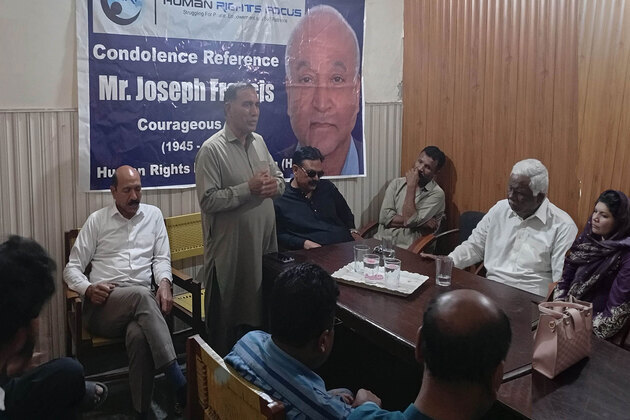 Pakistan: HRFP holds condolence reference for "pioneer" human rights defender Joseph Francis