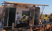  A diamond drill rig set up on the first hole at Coral Bug IOCG target, part of GCX Metals’ Onslow copper-gold project