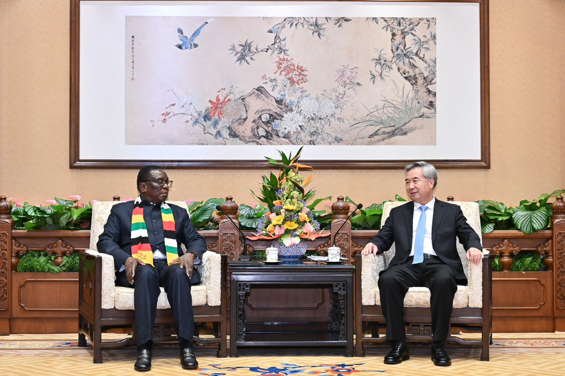 CHINA-BEIJING-LI XI-ZIMBABWEAN PRESIDENT-MEETING (CN)