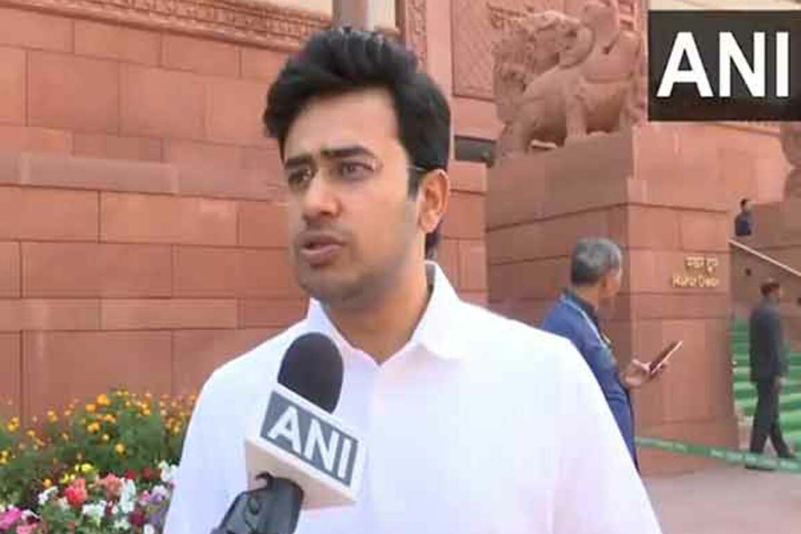 DMK's drama on delimitation, NEP's three-language formula aimed at 2026 elections: BJP MP Tejasvi Surya