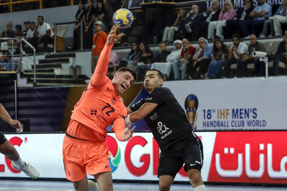 (SP)EGYPT-CAIRO-HANDBALL-IHF MEN'S CLUB WORLD CHAMPIONSHIP-SEMIFINAL MATCH