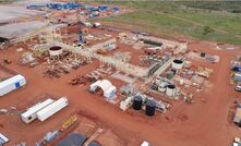 An overhead shot of the Browns Range plant from February 8.