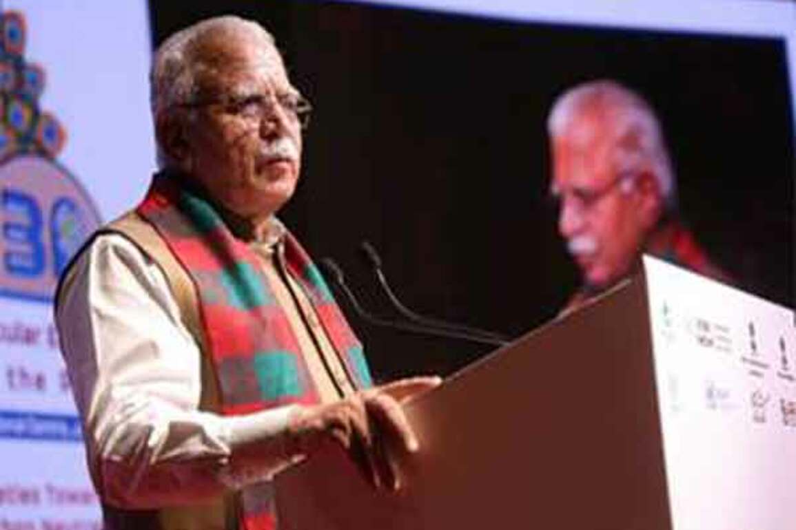 Manohar Lal announces C3 multi-stakeholder partnership for knowledge exchange for cities, technical institutions and tech providers