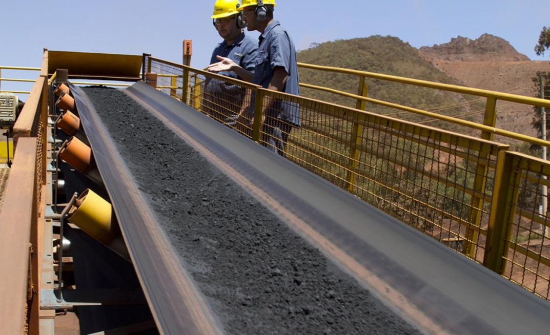 Produção de minério de ferro da Musa Usiminas