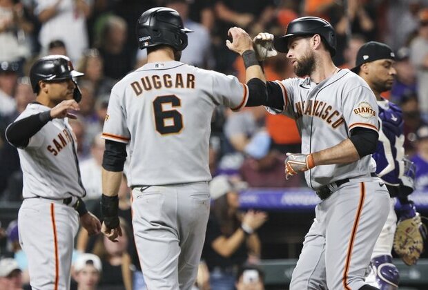 Brandon Belt powers Giants over Rockies