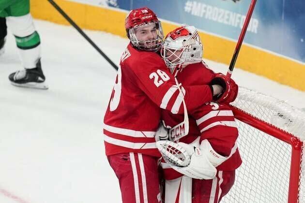 Blue bloods Denver, Wisconsin clash in Frozen Four championship game