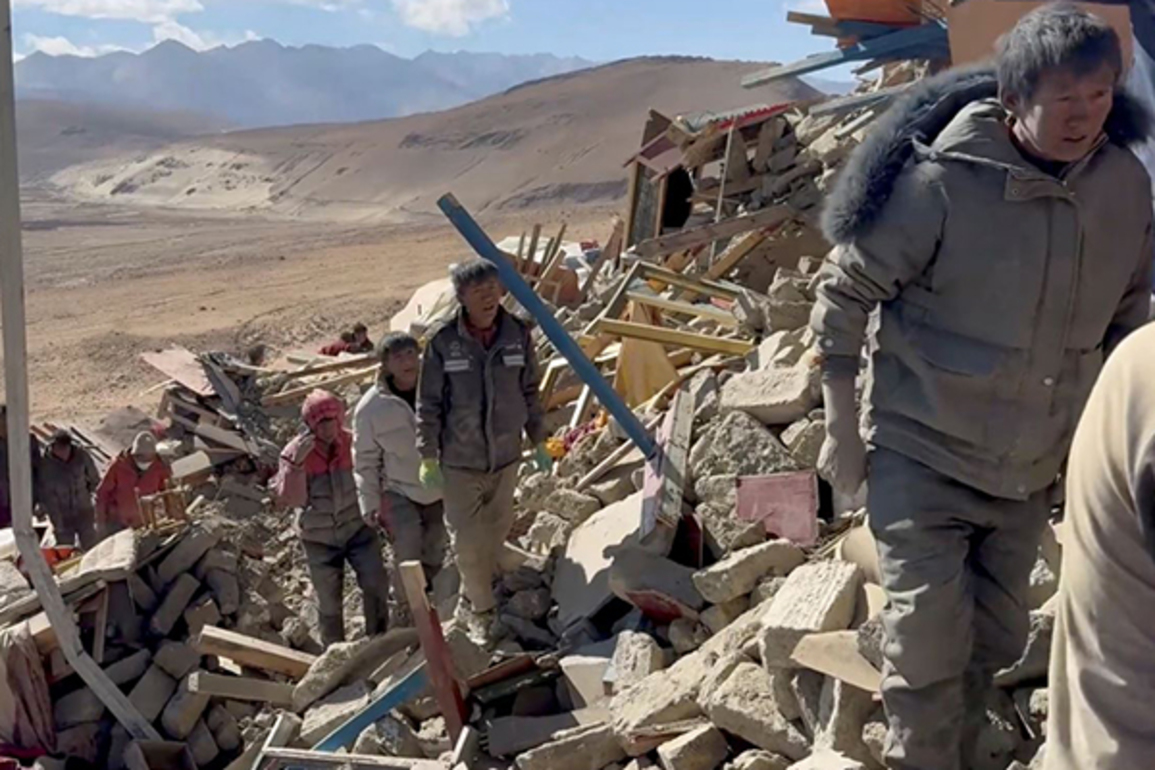 Earthquake of magnitude 3.7 strikes Tibet