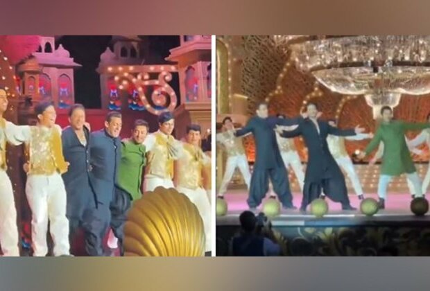 SRK, Salman, Aamir groove to 'Naatu Naatu' song on Day 2 of Anant-Radhika's pre-wedding gala